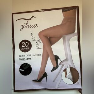 Othr Sheer Tights in Nude and Black - 20 Denier